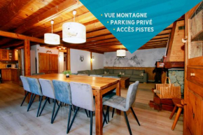 2AlpesChalets - Chalet Marie 1 - Standing et Sauna au pieds des pistes